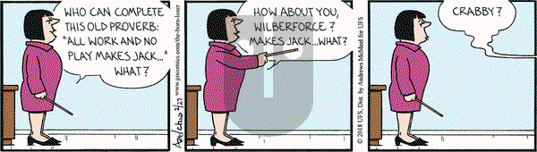 The Born Loser on Tuesday February 27, 2018 Comic Strip