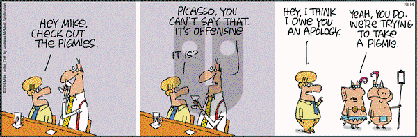 Mike du Jour - Monday October 14, 2024 Comic Strip