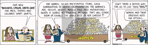Cathy Classics - Thursday September 28, 2006 Comic Strip