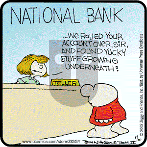 Ziggy - Saturday August 10, 2002 Comic Strip