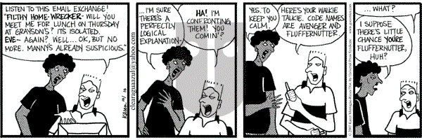 Clear Blue Water on Wednesday October 10, 2007 Comic Strip