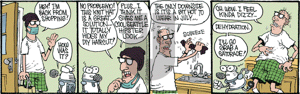Monty on Wednesday July 15, 2020 Comic Strip