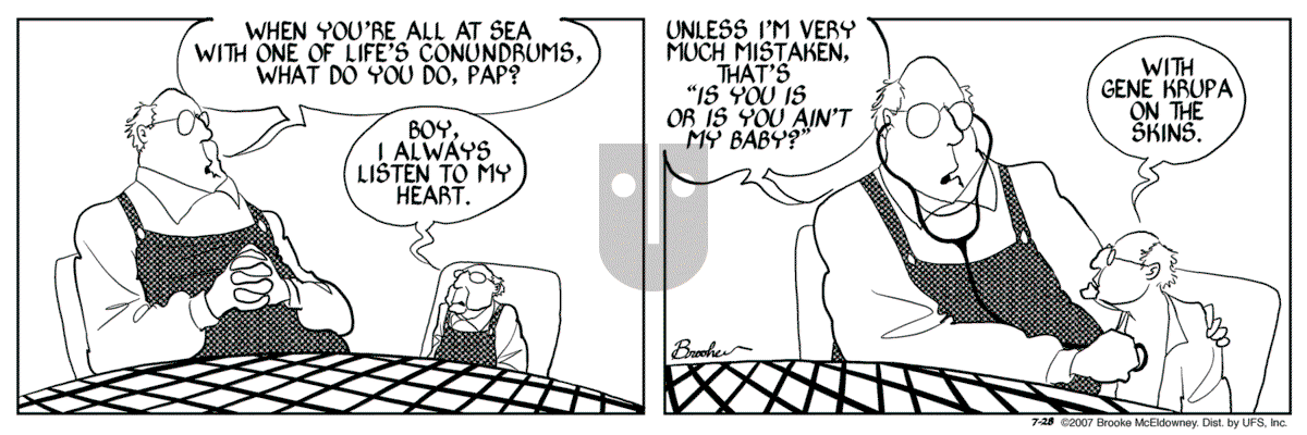 9 Chickweed Lane - Saturday July 28, 2007 Comic Strip