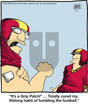In the Bleachers - Monday October 18, 2010 Comic Strip