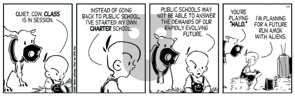 Cow and Boy Classics on Tuesday September 4, 2007 Comic Strip