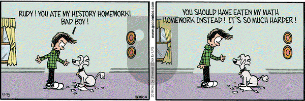 Grand Avenue on Thursday September 15, 2016 Comic Strip