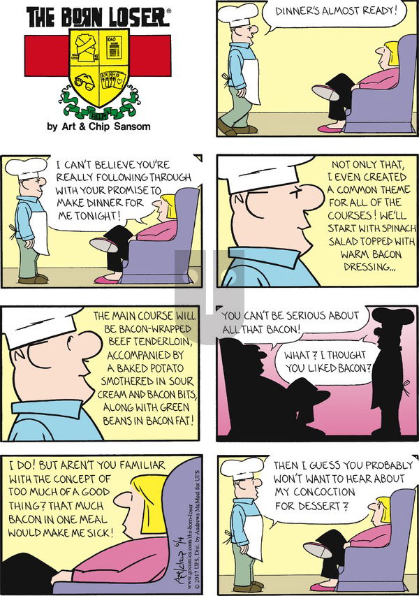 The Born Loser on Sunday June 4, 2017 Comic Strip