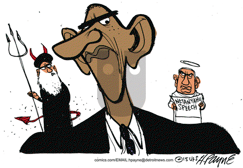 Henry Payne on Tuesday March 3, 2015 Comic Strip