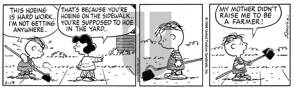 Peanuts on Sunday September 4, 2005 Comic Strip