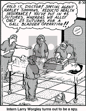 Close to Home - Saturday August 30, 2003 Comic Strip