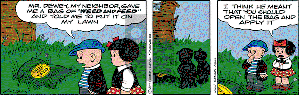 Nancy on Wednesday April 28, 2010 Comic Strip