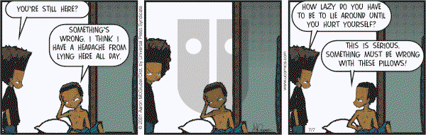 The Boondocks on Friday July 7, 2006 Comic Strip