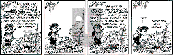 Doonesbury on Thursday June 7, 1973 Comic Strip