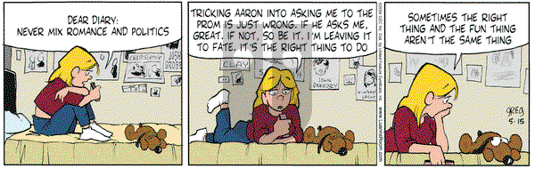 Luann on Saturday May 15, 2004 Comic Strip