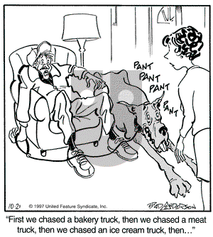 Marmaduke on Tuesday October 21, 1997 Comic Strip