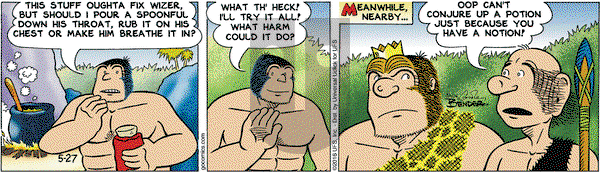 Alley Oop on Friday May 27, 2016 Comic Strip