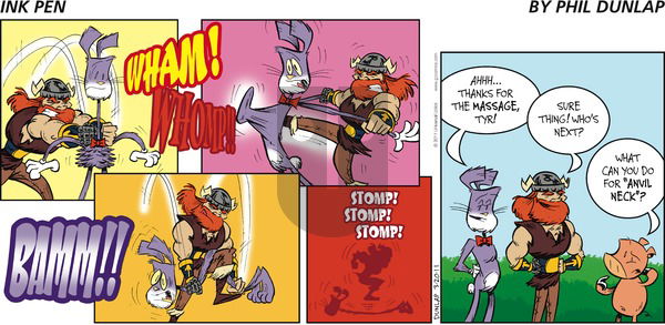 Ink Pen on Sunday March 20, 2011 Comic Strip