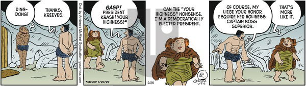 Alley Oop - Monday February 26, 2024 Comic Strip