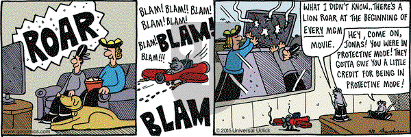 Overboard on Friday April 3, 2015 Comic Strip