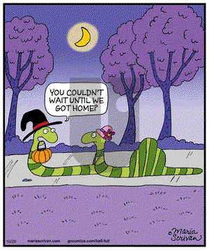 Half Full - Wednesday October 29, 2014 Comic Strip