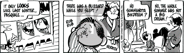 Rose is Rose on Monday December 26, 1988 Comic Strip