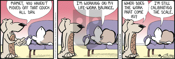 DeFlocked on Monday August 6, 2018 Comic Strip