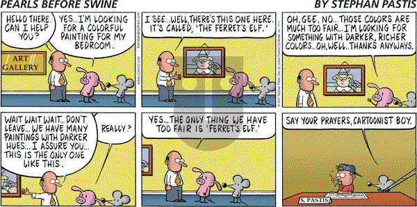 Pearls Before Swine on Sunday October 14, 2007 Comic Strip