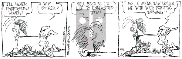 The Grizzwells on Tuesday October 31, 2000 Comic Strip