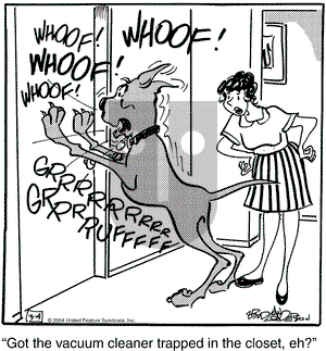 Marmaduke on Thursday March 4, 2004 Comic Strip