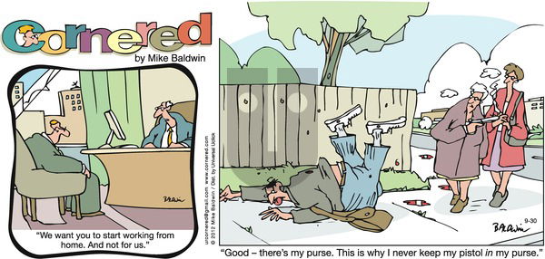 Cornered on Sunday September 30, 2012 Comic Strip