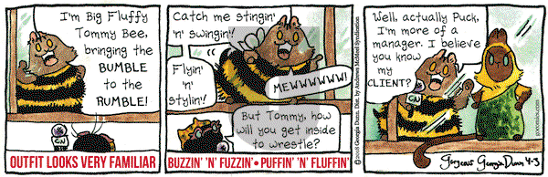 Breaking Cat News on Tuesday April 3, 2018 Comic Strip