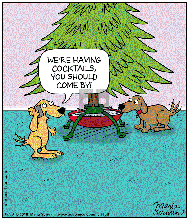 Half Full on Monday December 23, 2024 Comic Strip