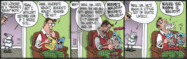Monty on Tuesday February 17, 2015 Comic Strip