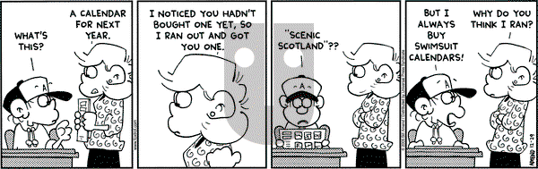 FoxTrot - Thursday December 29, 2005 Comic Strip