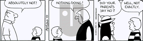 The Born Loser - Saturday July 5, 2008 Comic Strip