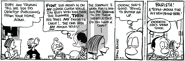 Adam@Home on Saturday September 12, 1998 Comic Strip