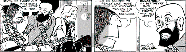 Alley Oop on Wednesday November 28, 2001 Comic Strip