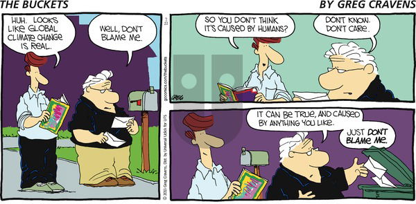 The Buckets on Sunday July 21, 2013 Comic Strip