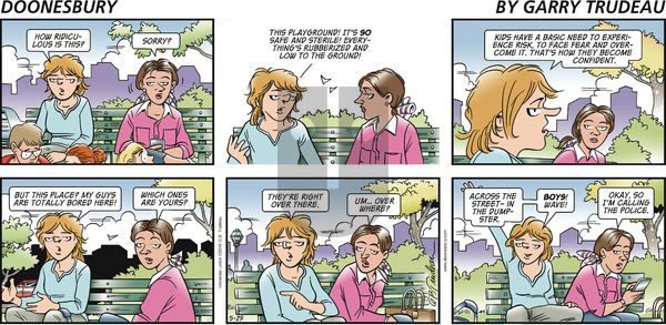 Doonesbury on Sunday May 29, 2016 Comic Strip