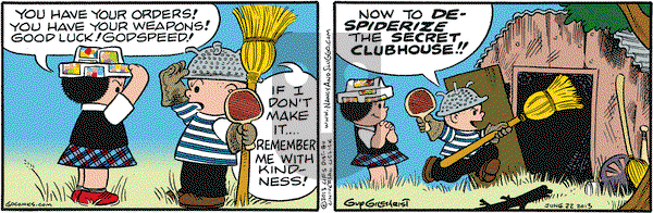 Nancy on Saturday June 22, 2013 Comic Strip
