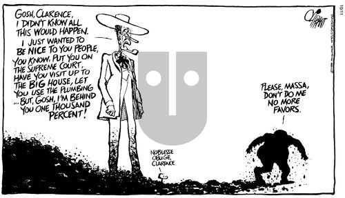 Pat Oliphant on Sunday October 11, 1992 Comic Strip