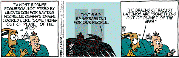 La Cucaracha on Monday March 30, 2015 Comic Strip