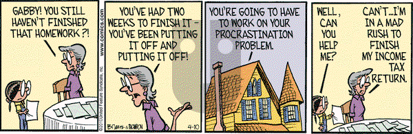 Grand Avenue on Saturday April 10, 2010 Comic Strip