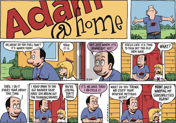 Adam@Home on Sunday May 26, 2013 Comic Strip