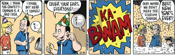 Adam@Home on Thursday December 31, 2015 Comic Strip