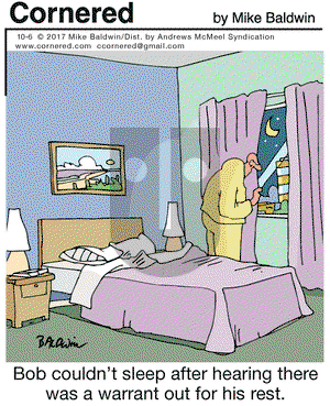 Cornered on Friday October 6, 2017 Comic Strip