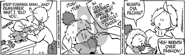 Rose is Rose on Friday February 2, 2007 Comic Strip