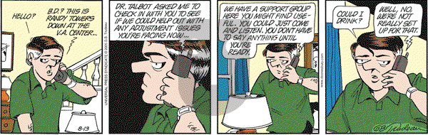 Doonesbury on Saturday August 13, 2005 Comic Strip