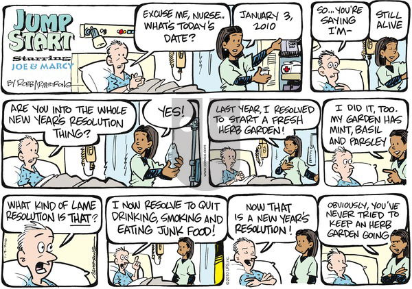 JumpStart on Sunday January 3, 2010 Comic Strip