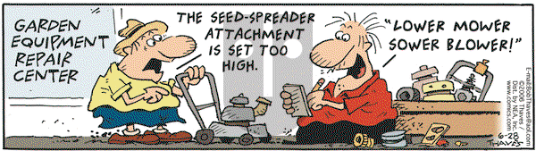 Frank and Ernest on Wednesday June 28, 2006 Comic Strip